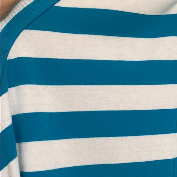 Cozy drape front long striped cardigan - Picture 3 of 6